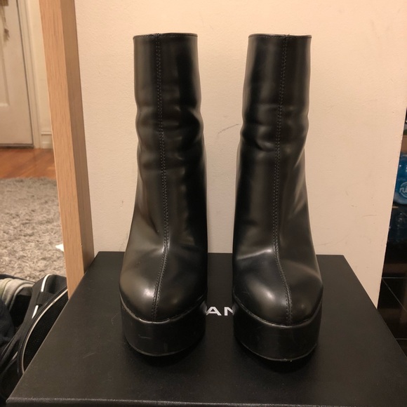 platform boots zara